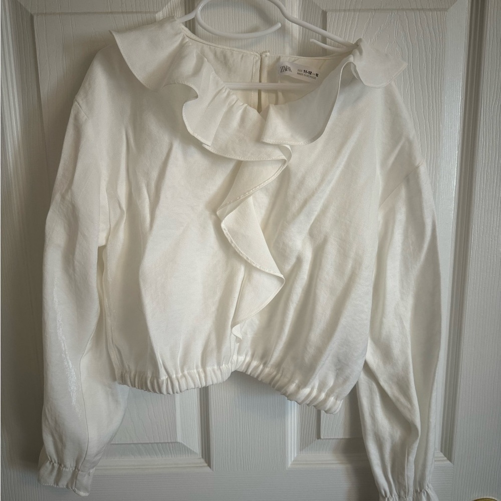 Zara Ruffled Blouse - Picture 2 of 5